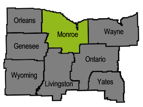 Monroe County Surveying and Mapping Locations